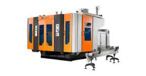 Machine de moulage par soufflage à double couche 75-55-25U+S2X1.10F